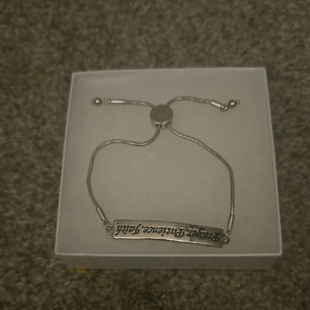Silver Bracelet with Engraving